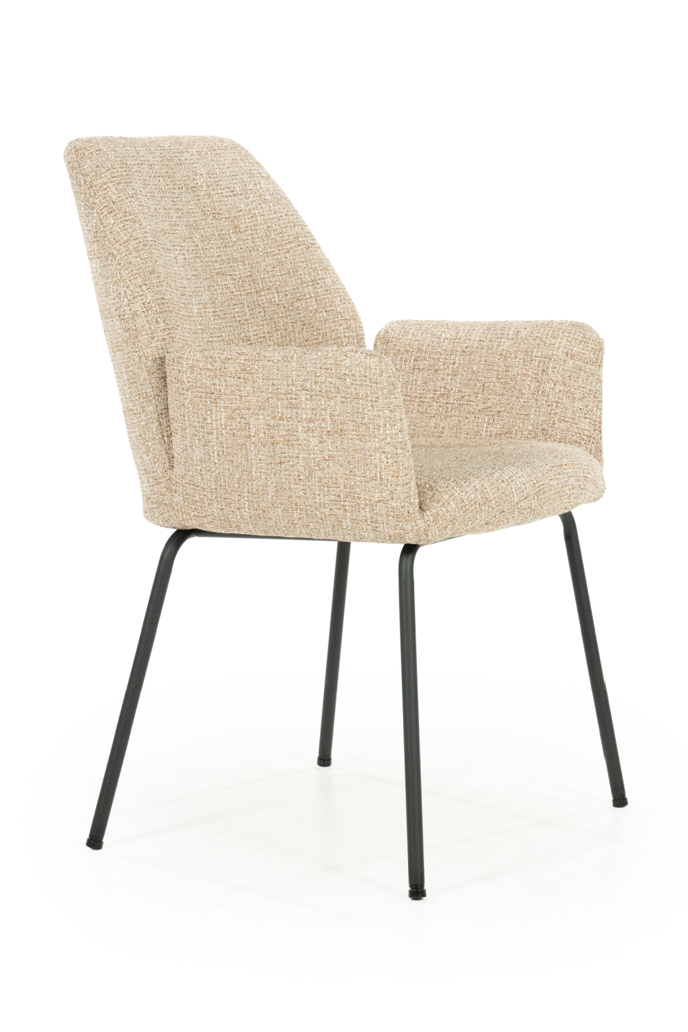 Fabric Upholstered Dining Armchair | Eleonora Indy | OROA.com