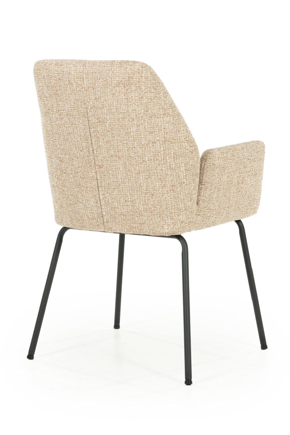 Fabric Upholstered Dining Armchair | Eleonora Indy | OROA.com