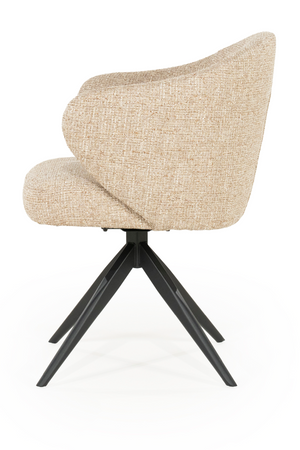 Fabric Swivel Chair | Eleonora Connor | OROA.com