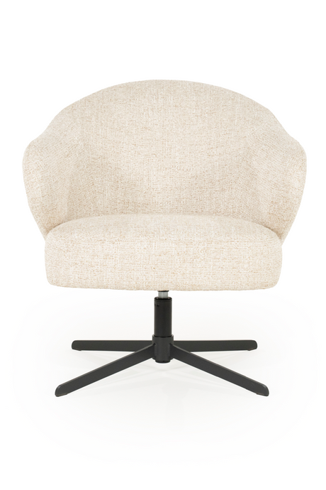 Fabric Swivel Armchair | Eleonora Connor | OROA.com