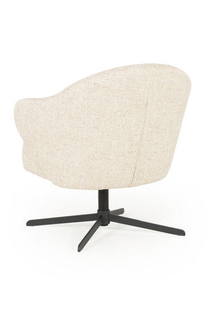 Fabric Swivel Armchair | Eleonora Connor | OROA.com