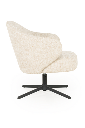 Fabric Swivel Armchair | Eleonora Connor | OROA.com