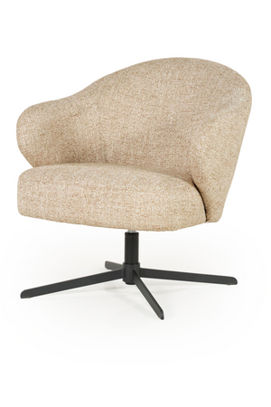 Fabric Swivel Armchair | Eleonora Connor | OROA.com