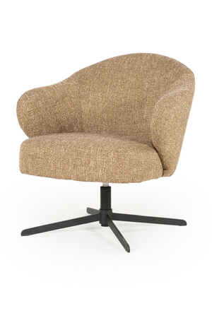 Fabric Swivel Armchair | Eleonora Connor | OROA.com