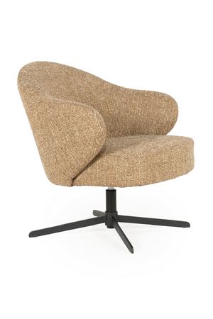Fabric Swivel Armchair | Eleonora Connor | OROA.com
