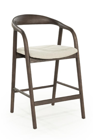 Lacquered Ash Wood Bar Chair | Eleonora Rayven | Oroa.com