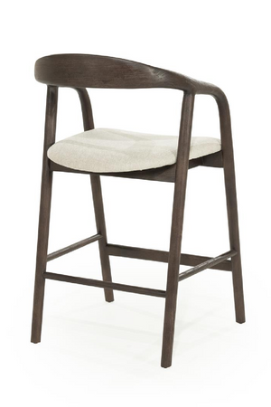 Lacquered Ash Wood Bar Chair | Eleonora Rayven | Oroa.com