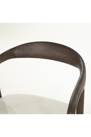 Lacquered Ash Wood Bar Chair | Eleonora Rayven | Oroa.com