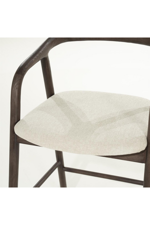Lacquered Ash Wood Bar Chair | Eleonora Rayven | Oroa.com