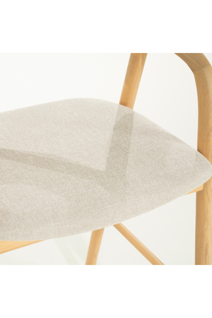 Lacquered Ash Wood Barstool | Eleonora Rayven | OROA.com