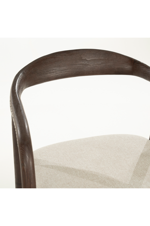 Lacquered Ash Wood Barstool | Eleonora Rayven | OROA.com