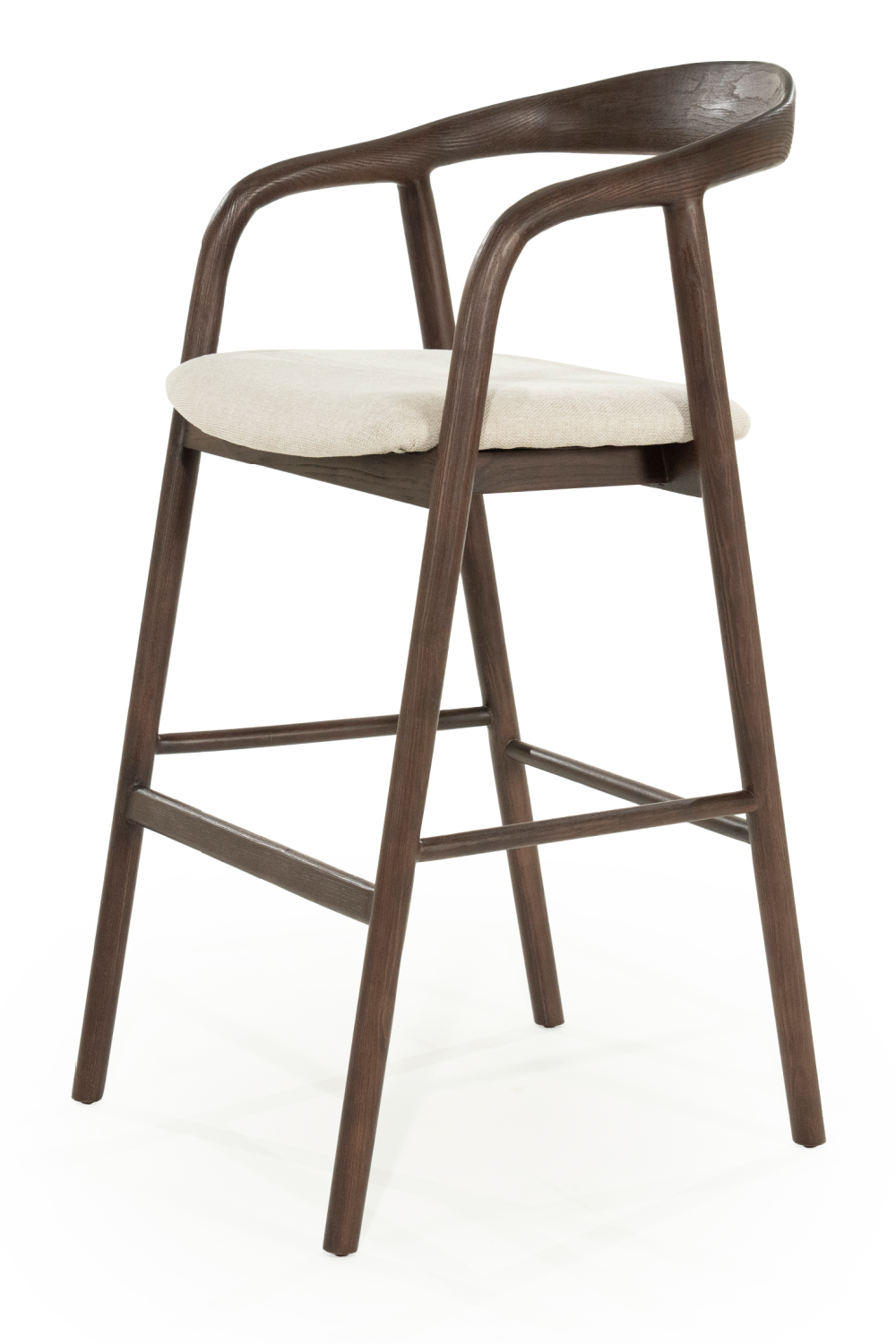 Lacquered Ash Wood Barstool | Eleonora Rayven | OROA.com