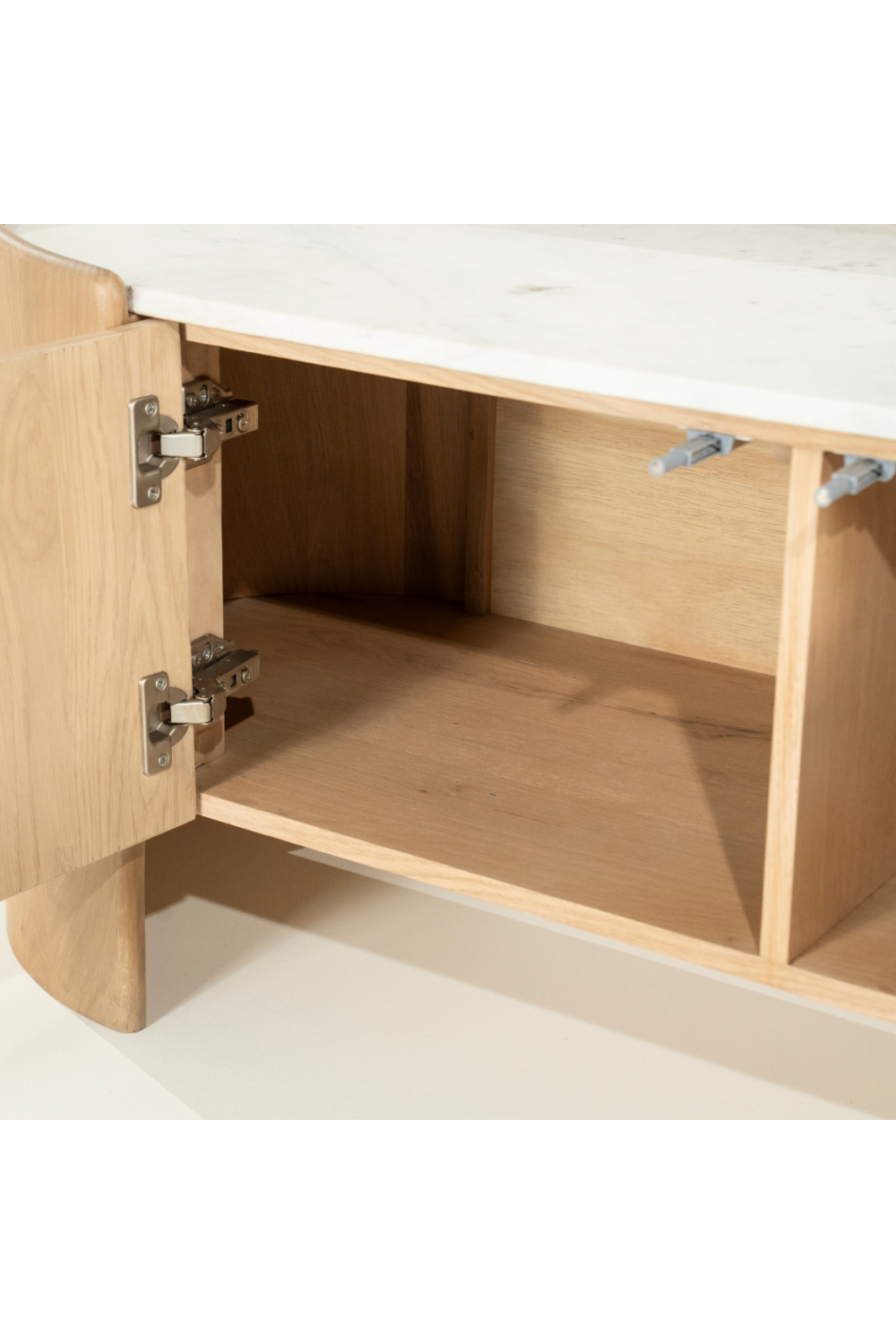 Marble Top Oak TV Cabinet | Eleonora Don | Oroa.com