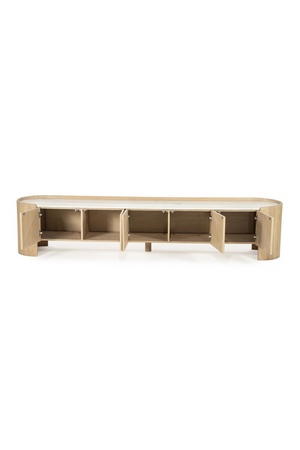 Marble Top Oak TV Cabinet | Eleonora Don | Oroa.com