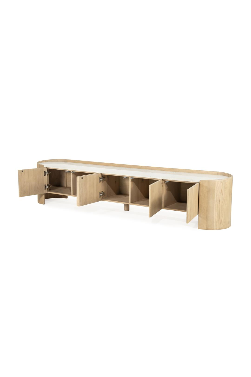 Marble Top Oak TV Cabinet | Eleonora Don | Oroa.com