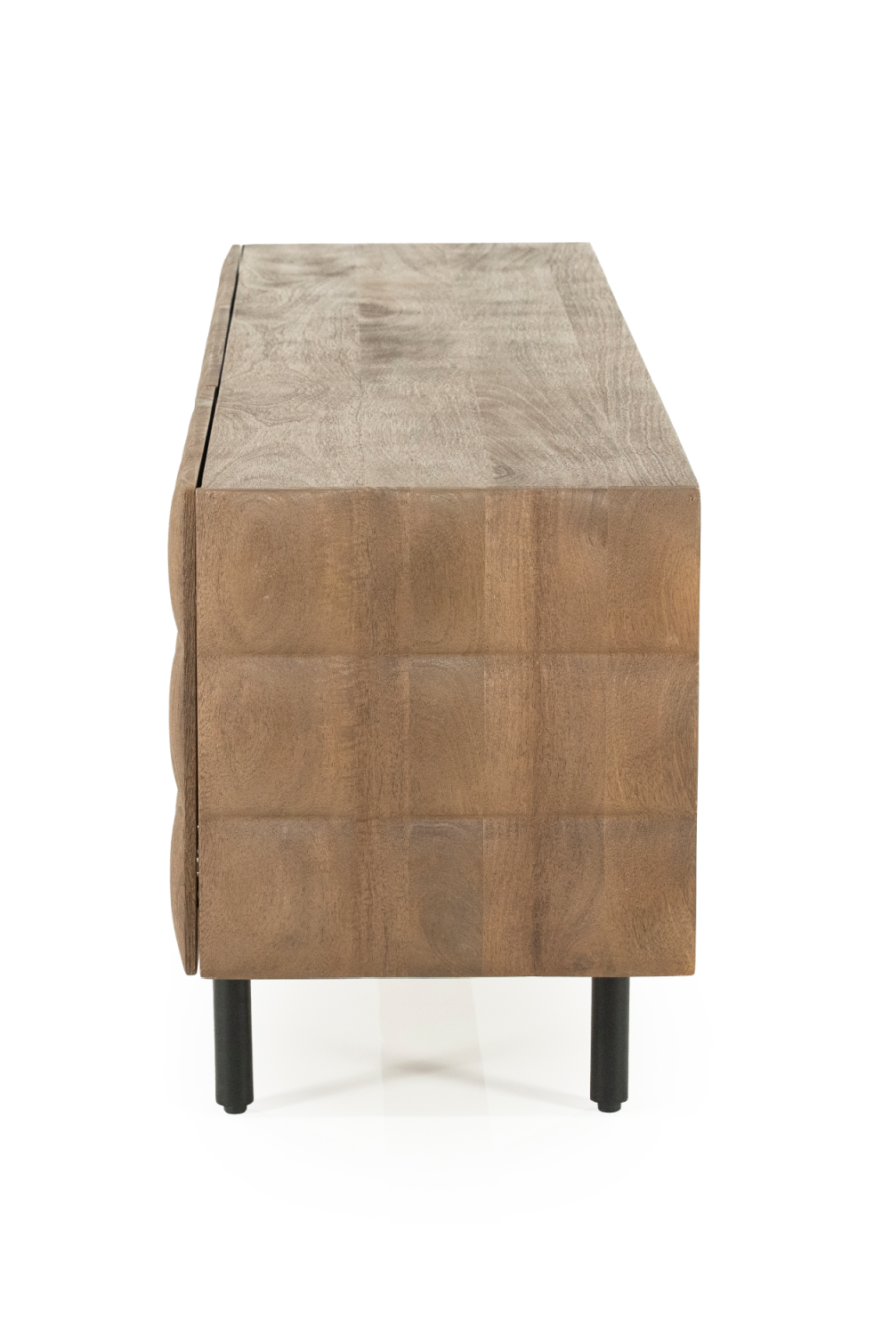 Carved Mango Wood TV Cabinet | Eleonora Felix | OROA.com