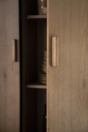 Lacquered Oak 2-Door Cabinet | Eleonora Josh | Oroa.com