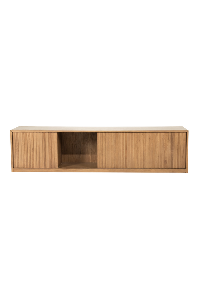 Fluted Oak TV Cabinet S | Eleonora Milo | OROA.com