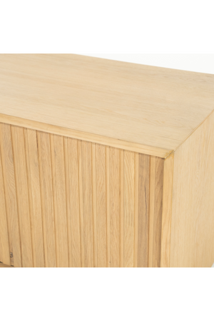 Fluted Oak TV Cabinet S | Eleonora Milo | OROA.com