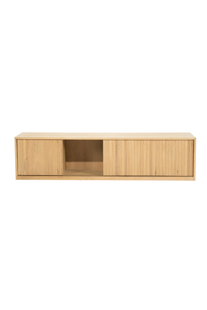 Fluted Oak TV Cabinet S | Eleonora Milo | OROA.com