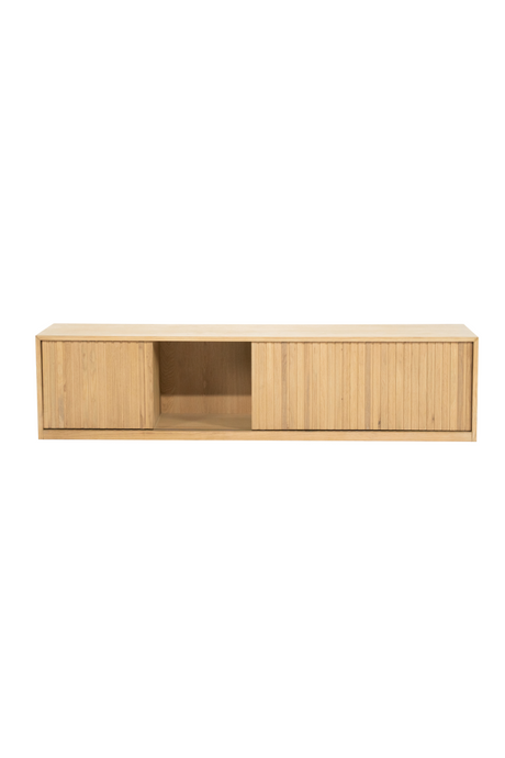 Fluted Oak TV Cabinet S | Eleonora Milo | OROA.com