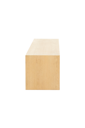 Fluted Oak TV Cabinet S | Eleonora Milo | OROA.com