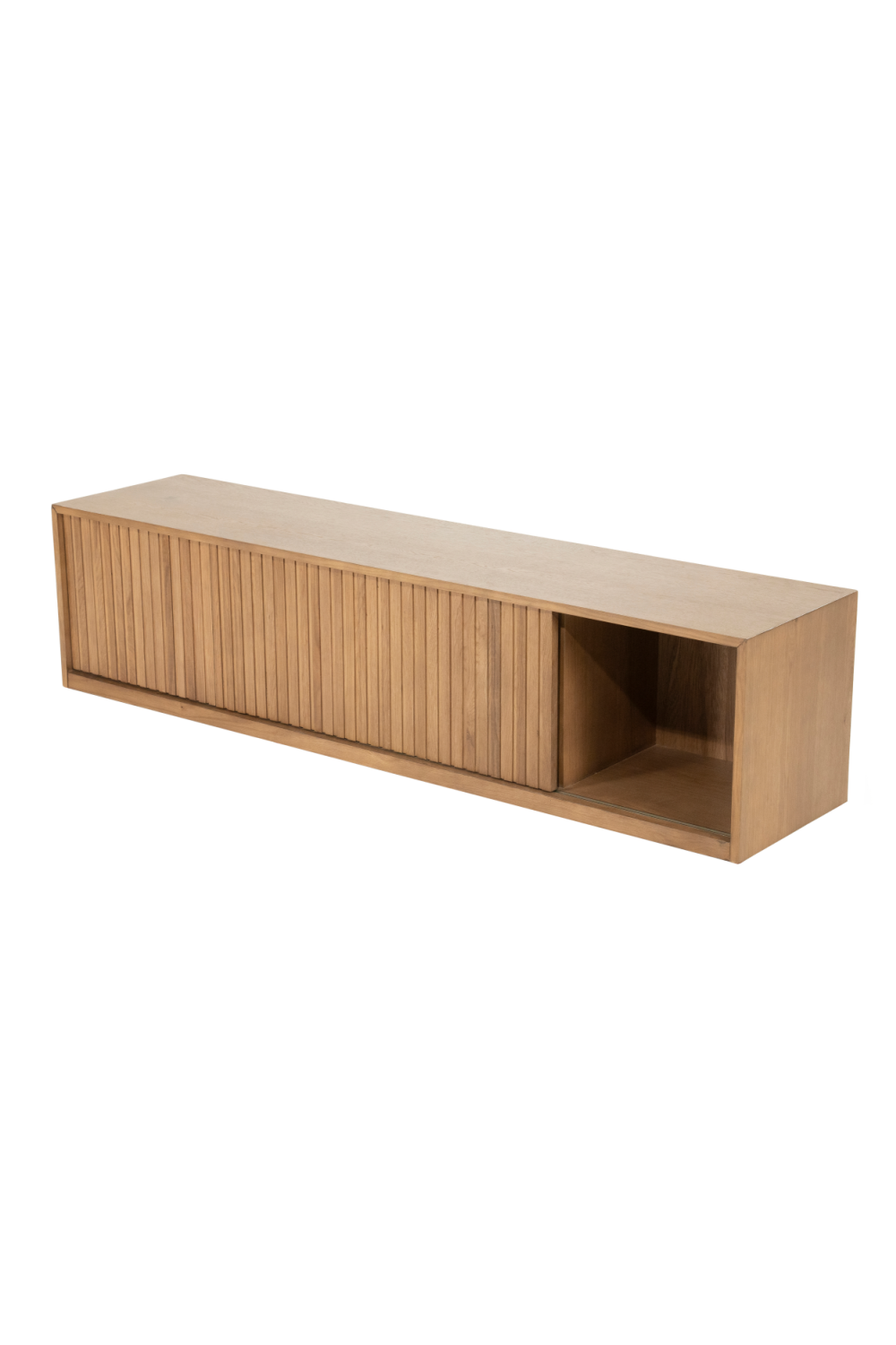 Fluted Oak TV Cabinet S | Eleonora Milo | OROA.com