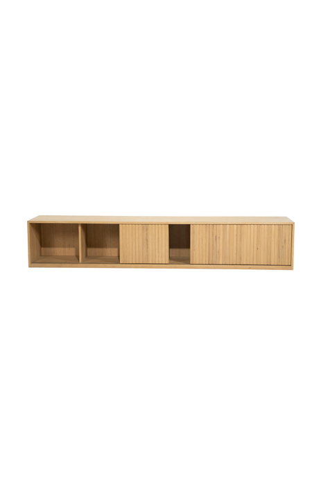 Fluted Oak TV Cabinet L | Eleonora Milo | OROA.com