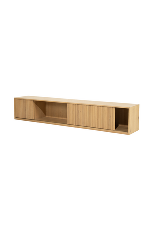 Fluted Oak TV Cabinet L | Eleonora Milo | OROA.com