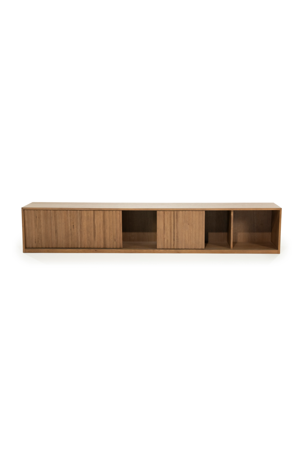 Fluted Oak TV Cabinet L | Eleonora Milo | OROA.com