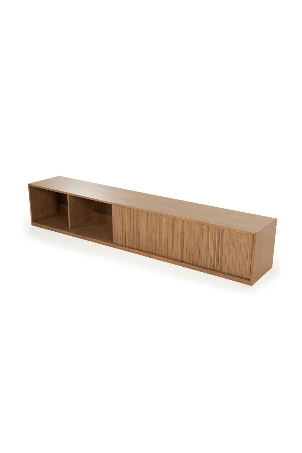 Fluted Oak TV Cabinet L | Eleonora Milo | OROA.com