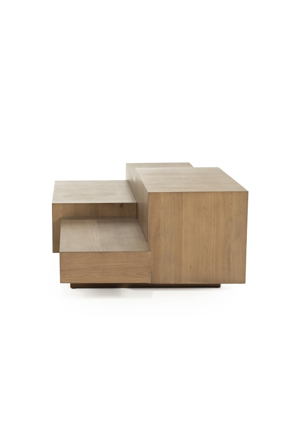 Multilayered Rectangular Oak Coffee Table | Eleonora Quinten | Oroa.com