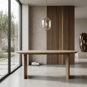  Oak Scandinavian Dining Table S | Oroa.com