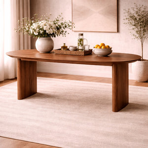   Oak Scandinavian Dining Table M | Oroa.com