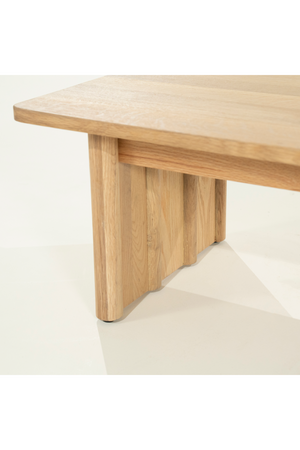 Rectangular Oak Coffee Table L | Eleonora Jake | OROA.com