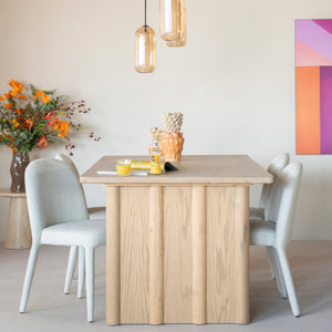   Rectangular Oak Dining Table L | Oroa.com