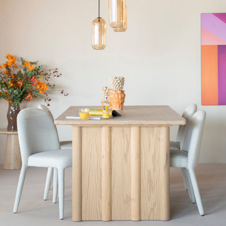   Rectangular Oak Dining Table L | Oroa.com