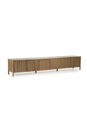 Oak Wood 6-Door TV Cabinet | Eleonora Jake | Oroa.com