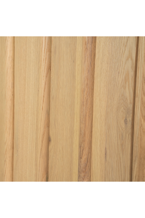 Oak Wood 2-Door Cabinet | Eleonora Jake | OROA.com