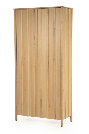Oak Wood 2-Door Cabinet | Eleonora Jake | OROA.com