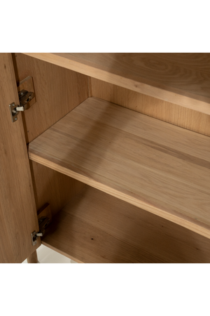 Oak Wood 2-Door Cabinet | Eleonora Jake | OROA.com