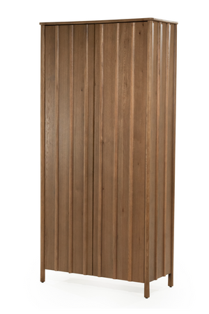 Oak Wood 2-Door Cabinet | Eleonora Jake | OROA.com