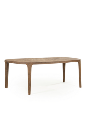 Brushed Mango Wood Dining Table | Eleonora Taylor | OROA.com