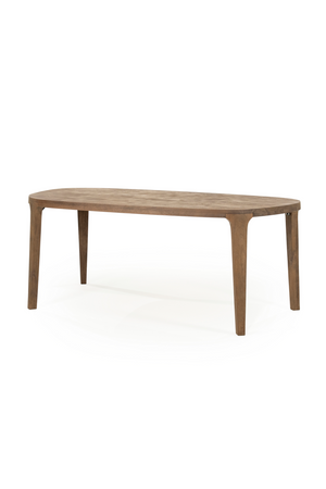 Brushed Mango Wood Dining Table | Eleonora Taylor | OROA.com