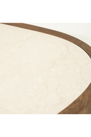 White Marble Top Coffee Table | Eleonora Fred | OROA.com