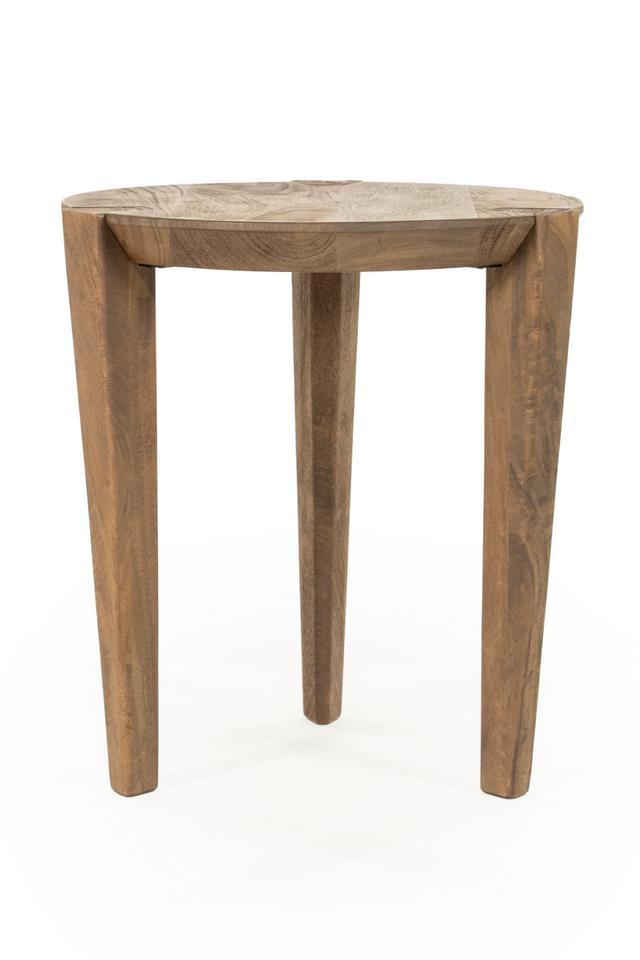Three-Legged Mango Side Table | Eleonora Davina | Oroa.com
