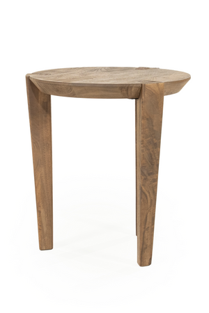 Three-Legged Mango Side Table | Eleonora Davina | Oroa.com