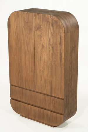 2-Door Mango Wood Cabinet | Eleonora King | Oroa.com