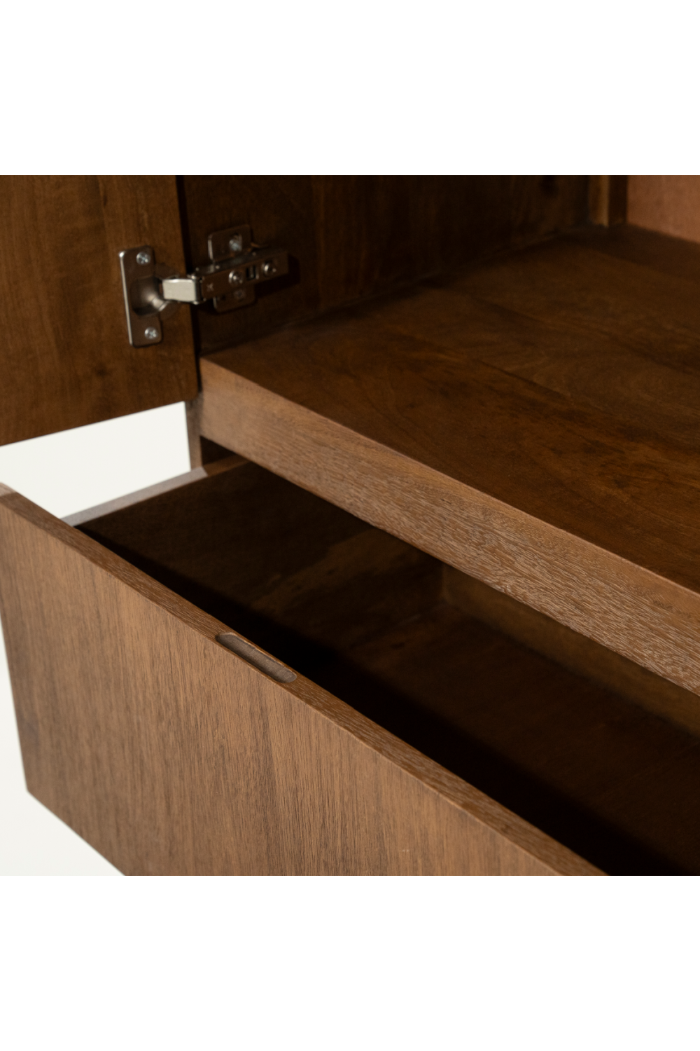 2-Door Mango Wood Cabinet | Eleonora King | Oroa.com