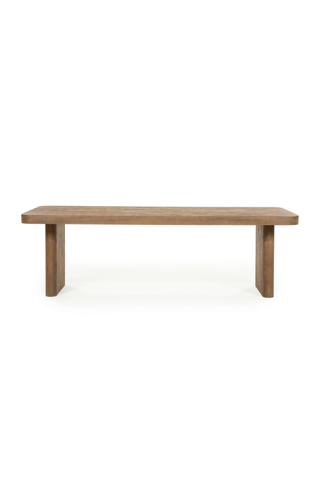 Brushed Mango Wood Dining Table | Eleonora Edward | OROA.com